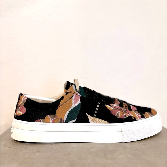 Ted Baker London Ephron Floral Low Top Sneaker Shoes Mens Size 9 New with box - Picture 1 of 7